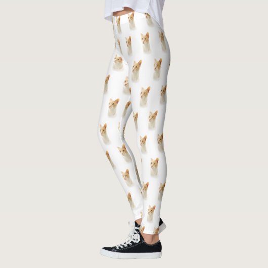 Little Blondie Cat Wondering Leggings (Links)