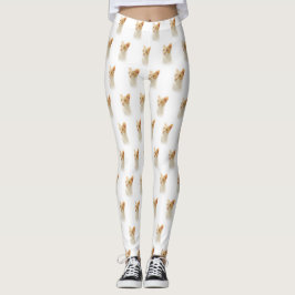 Little Blondie Cat Wondering Leggings