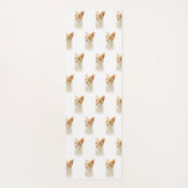 Little Blondie Cat Wondering Yogamat (Achterkant)