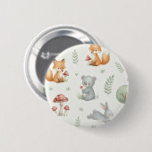 little bloom baby ronde button 5,7 cm (Voorkant /achterkant)