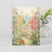 Little Blooms Baby Sprinkle | bloementuin Kaart (Staand voorkant)