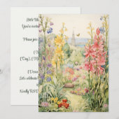 Little Blooms Baby Sprinkle | bloementuin Kaart (Voorkant / Achterkant)