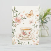 Little Blooms Baby Sprinkle | Blush & Sage Kaart (Staand voorkant)