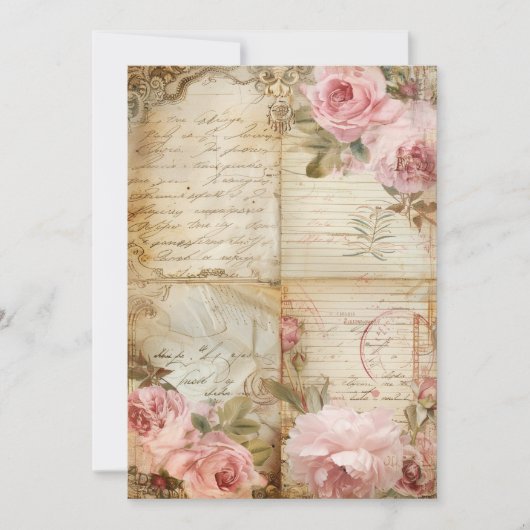 Little Blooms Baby Sprinkle | Zachte Pastels Kaart (Voorkant)