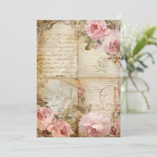 Little Blooms Baby Sprinkle | Zachte Pastels Kaart (Staand voorkant)