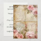 Little Blooms Baby Sprinkle | Zachte Pastels Kaart (Voorkant / Achterkant)