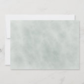 Little Blossom Illustrated Flower Baby shower Kaart (Achterkant)