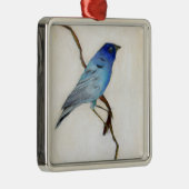 Little Blue 2012 Metalen Ornament (Rechts)