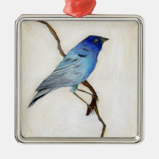 Little Blue 2012 Metalen Ornament (Voorkant)