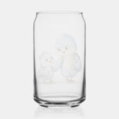 Little Blue Bird Broers en Zusters Glas Drinkset (Achterkant)