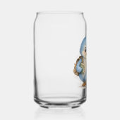 Little Blue Bird Broers en Zusters Glas Drinkset (Rechts)