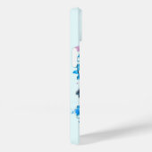 Little Blue Bird Grappige iPhone Case (Achterkant / Rechts)