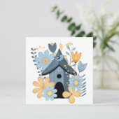 Little Blue Bird House (Staand voorkant)
