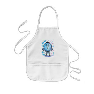 Little Blue Bird Kinderen Schort Fun