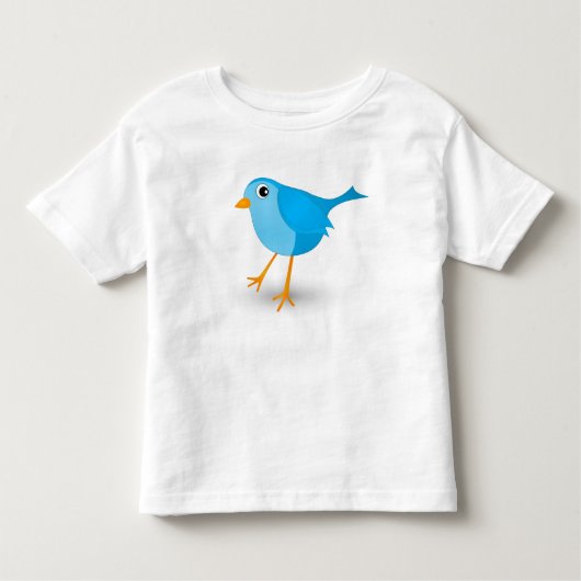 Little Blue Bird Leuke Baby's of Baby's T-shirt (Voorkant)