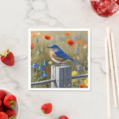 Little Blue Bird Papier servet (Insitu)