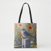 Little Blue Bird Tas (Voorkant)
