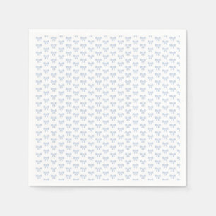 Little Blue Bow Baby shower Boy Verjaardag Servet