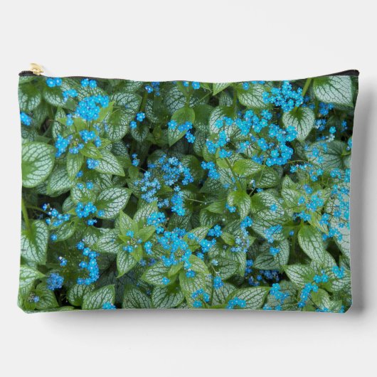 Little Blue Brunnera Flowers Floral Etui (Voorkant)