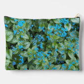 Little Blue Brunnera Flowers Floral Etui (Achterkant)