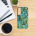 Little Blue Brunnera Flowers Floral Samsung Galaxy Hoesje<br><div class="desc">Bescherm uw Samsung Galaxy S22 telefoon met deze duurzame telefoonhoes met het foto-afbeelding van kleine, blauwe bloempjes en gevarieerde bladeren van het Jack Frost Brunnera plant. Een mooi, bloemig ontwerp! Selecteer uw telefoonstijl. OPMERKING: Het kan nodig zijn om het afbeelding te bewerken en aan te passen wanneer u de telefoonstijl...</div>