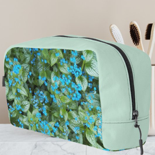 Little Blue Brunnera Flowers Floral Toilettasje