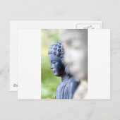 Little Blue Buddha Briefkaart (Voorkant / Achterkant)