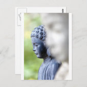 Little Blue Buddha Briefkaart (Voorkant / Achterkant)