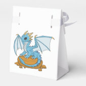 Little Blue Dragon Bedankdoosjes (Achterkant)