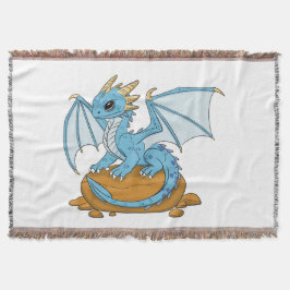 Little Blue Dragon Deken