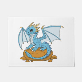 Little Blue Dragon Deurmat