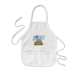 Little Blue Dragon Kinder Schort