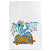 Little Blue Dragon Medium Cadeauzakje (Voorkant)