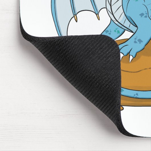 Little Blue Dragon Muismat (Hoek)