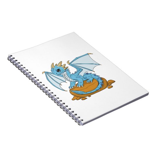 Little Blue Dragon Notitieboek (Rechterzijde)