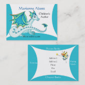 Little Blue Dragon-profielkaart Visitekaartje (Voorkant / Achterkant)