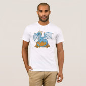 Little Blue Dragon T-shirt (Voorkant volledig)