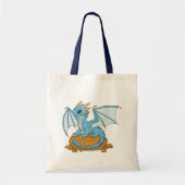 Little Blue Dragon Tote Bag (Voorkant)