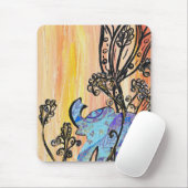 Little Blue Elephant Mousepad Muismat (Met muis)