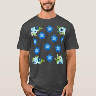 Little Blue Flowers T-shirt