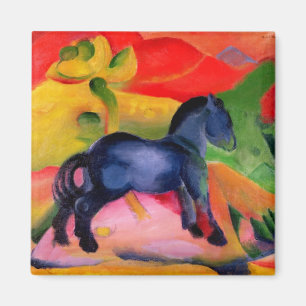 Little Blue Horse, 1912 Magneet