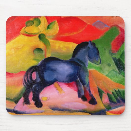 Little Blue Horse, 1912 Muismat (Voorkant)