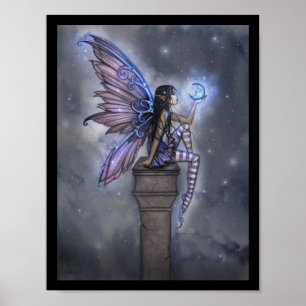 Little Blue Moon Fantasy Fee Poster