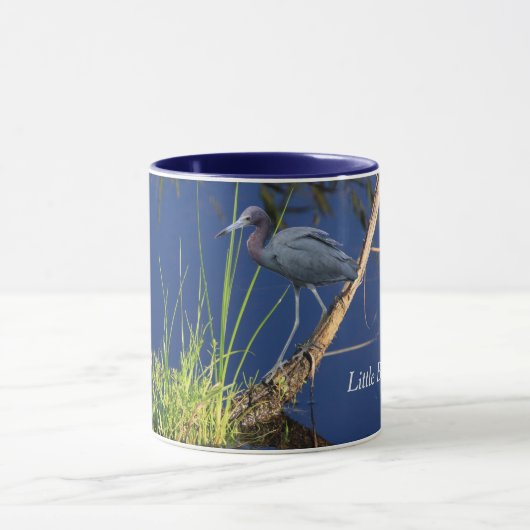 Little Blue Reiger Mok (Midden)