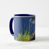 Little Blue Reiger Mok (Voorkant links)