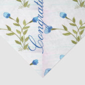 Little Blue Tissue Papaer Tissuepapier (Detail)