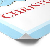 Little Blue Whale Specialized Art Print (Hoek)