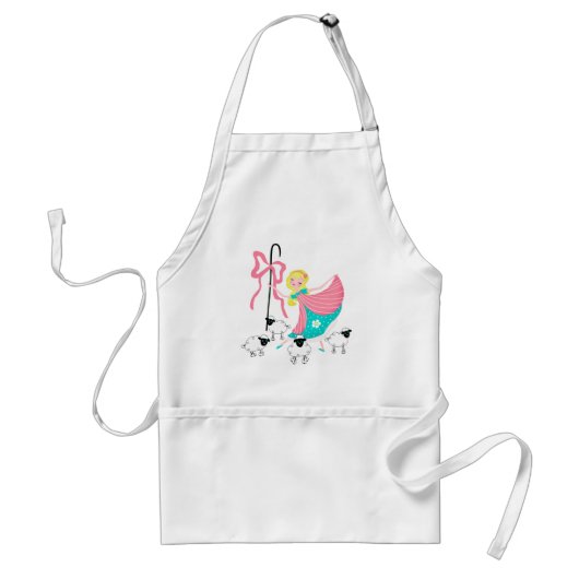 Little Bo Peep Apron Standaard Schort (Voorkant)
