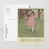  Little Bo Peep Briefkaart (Voorkant / Achterkant)