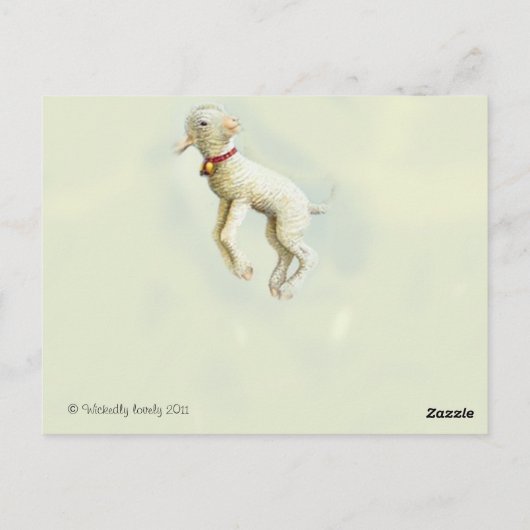 Little Bo Peep Briefkaart (Achterkant)